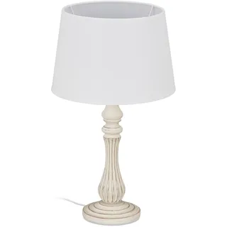 Tischlampe Tischleuchte Nachttischlampe Fensterlampe Schirmlampe rustikal