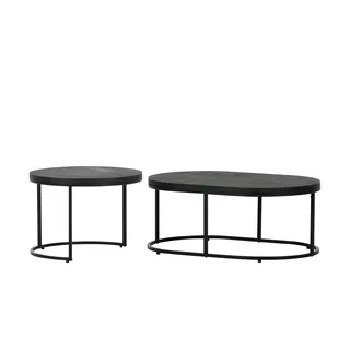 Sofa.de Crazy Schwarz Eiche 2er Set 0 x 0 cm