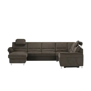 meinSofa Wohnlandschaft  Donald , braun , Maße (cm): B: 335 H: 89 T: 262.0