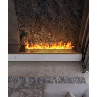 Infire Elektrokamin INVAPO Insert Elektrokamineinsatz, Wasserdampfkamin mit 3D Flammeneffekt 1800 cm