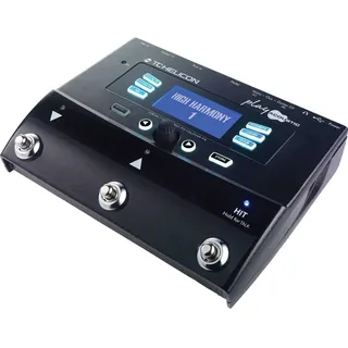 TC Helicon PLAY ACOUSTIC 3-Tasten-Vokal- und Akustikgitarren-Effektpedal mit BodyRez und Looping
