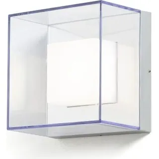 Konstsmide Außenwandleuchte Aluminium 14,0 cm inkl. LED-Lampe grau