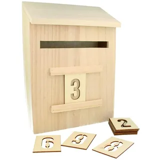 Artemio Adventskalender zum Dekorieren 2023 Beige