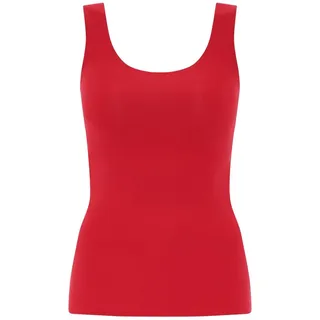 Chantelle Damen Top - Unterhemd, SoftStretch, nahtlos, Einheitsgröße 34-44 Rot One Size