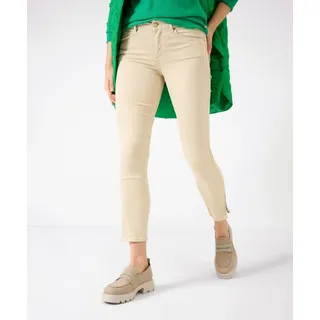 5-Pocket-Jeans BRAX "Style ANA S" Gr. 42L (84), Langgrößen, beige Damen Jeans 5-Pocket-Jeans