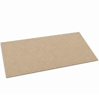 Floordirekt Schmutzfangmatte Beige 120x100cm Hong Kong Pro – rutschfeste Sauberlaufmatte mit TPE-Rücken, robuste Türmatte für Eingangsbereich, Flur & Gewerbe
