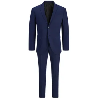 JACK & JONES Franco Anzug Medieval Blue / Super Slim Fit 50
