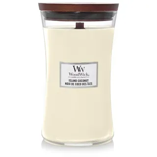 Woodwick Island Coconut große Kerze 610 g