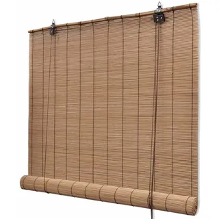 vidaXL Bambusrollo 80 x 160 cm Braun