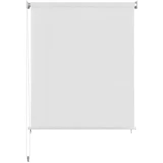 vidaXL Außenrollo 180 x 140 cm Weiß