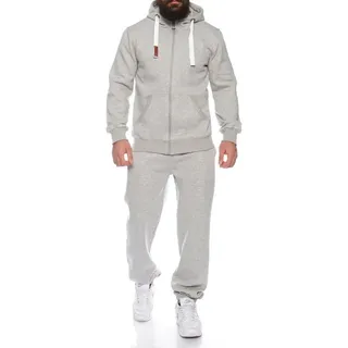 Finchman Jogginganzug Finchsuit 1 Herren Jogging Anzug Trainingsanzug Sportanzug grau L