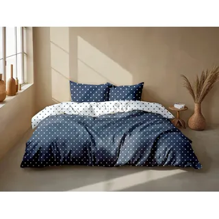 Zo Home Punta Di Cotone Blau 135 x 200 cm + 2 x 80 x 80 cm