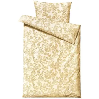 Södahl Blossom Satin Gelb 135 x 200 cm + 80 x 80 cm