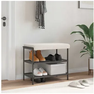 vidaXL Bankkissen Sherpa-Stoff 35 x 35 cm Creme