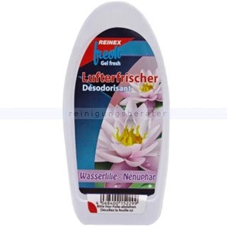 Duftspender Reinex Gel Lufterfrischer 125 g Wasserlilie angenehmer und beruhigender Raumduft