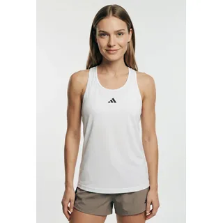 adidas TRAIN ESSENTIALS MINIMAL BRANDING RACERBACK Weiß XXL