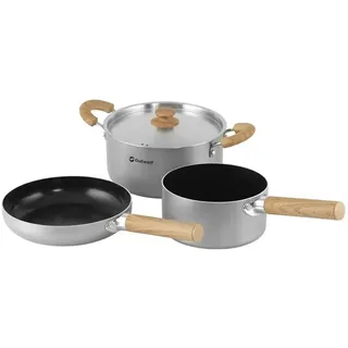 Outwell Feast Ceramic Topf-Set 3-tlg. Kochtopf + Bratentopf + Stielkasserolle
