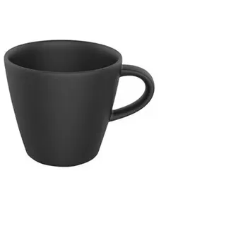 6er-Set Villeroy & Boch Espressotasse Manufacture 60 ml Premium Porcelain Schwarz S (Small)