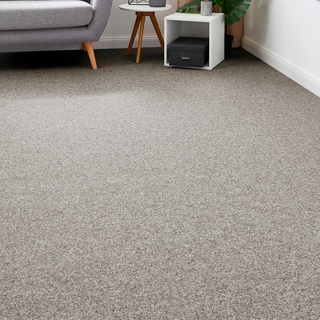 ANDIAMO Teppichboden "Nadelvlies Invita" Teppiche melierte Optik, Breite 200 cm oder 400 cm, robust & strapazierfähig Gr. B/L: 400 cm x 300 cm, 5 mm, 1 St., beige (sand) Teppichboden