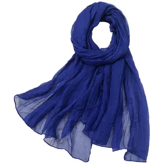 Modaworld Seidenschal Damen Warm Weich Seidentuch Herbst Winter Retro Gedruckt Schal Farbige Streifen Blumenmuster Lange Halstücher Sonnenschut Stola Ganzjährig