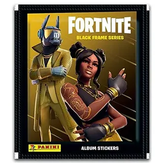 Panini Fortnite Black Frame Series Aufkleber-Sammelpackungen (10 versiegelte Packungen)