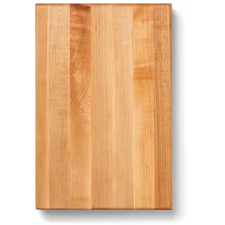 Boos Block Profi Schneidebrett Holz XXL - 46 x 31 x 6 cm - Antibakteriell | Nordamerikanisches Ahorn Schneidebrett Holz Gross - Schneidebrett Extra Dick - Hackbrett - Hackblock - Lebensmittelecht