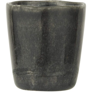 IB Laursen - Eierbecher - Antique - Black Dunes - Steingut - (HxD) 4,5 x 4,3 cm