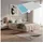 Catania 140 x 200 cm Beige inkl. Matratze