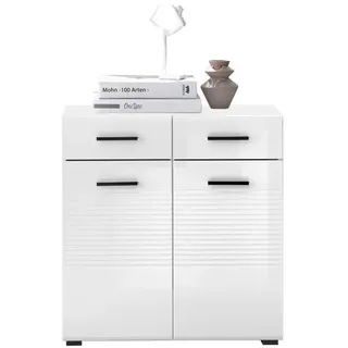 Bega Consult BC 1065 Kommode 80 x 40 x 83 cm Schwarz Kunststoff/Spanplatte