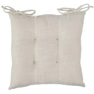 ATMOSPHERA CREATEUR D'INTERIEUR Stuhlgalette Clem 38 x 38 cm Beige