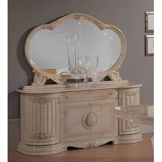 Kommoden Sideboards Wohnzimmer Anrichte Spiegel Italienische Möbel 2tlg. Set Neu