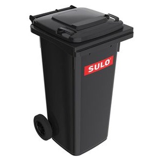 Sulo MGB Mülltonne Kunststoff grau Räder 120 L