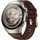 46 mm dunkelbraunes Kompositarmband