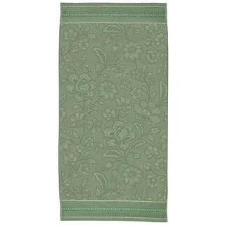 Pip Studio Jasmin Jacquard Duschtuch 70 x 140 cm grün