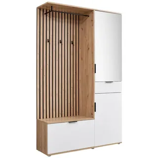 Bega Consult Kompaktgarderobe Monaco weiß
