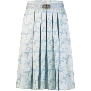 Spieth & Wensky Trachtenrock Damen A-Linien Floral Grün 42