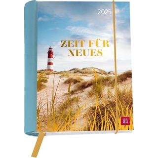 groh Verlag Terminkalender Buchkalender 2025: Zeit für Neues