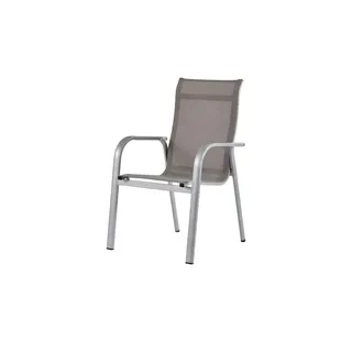 MWH Gartenstuhl  Widoo ¦ silber ¦ Maße (cm): B: 61,5 H: 98 T: 63.0