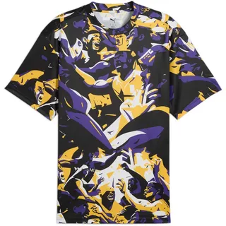 PUMA Rival Rage Print Basketballshirt Herren 02 - team violet/aop L