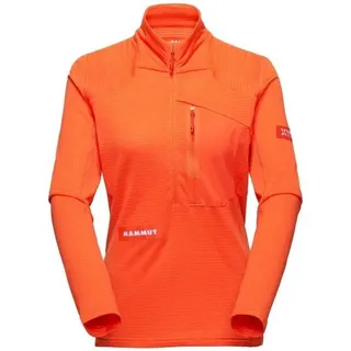 Mammut Eiger Nordwand Advanced FL Half Zip Pull - Fleecejacke - Damen Eiger Orange XL