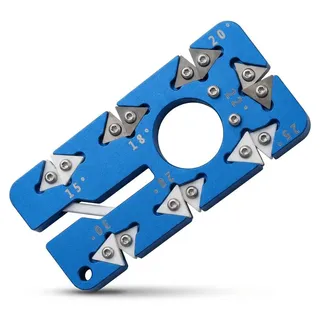 Messerschärfer 6 Schleifwinkel 15-30° Metall Küche Outdoor Schleifgerät