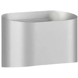 Fischer & Honsel Wandleuchte Metall 18x12 cm inkl. LED dimmbar schwenkbar silber