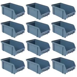 GarPet Stapelbox 12 x 12 x 12 cm 2-tlg. weiß
