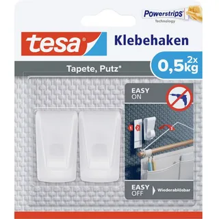 Tesa Garderobenhaken 77780 Weiß
