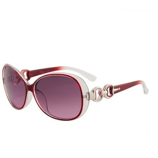 Houhence Sonnenbrille Frauen Sonnenbrillen,Polarisierte Damen Sonnenbrille,Large Sunglasses rot