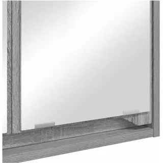 vidaXL Badezimmerspiegelschrank 60 x 20 x 60 cm Grau