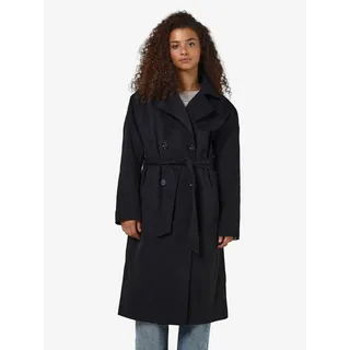 Noisy May Damen Nmmanya L/S Noos Trenchcoat, Schwarz, XL