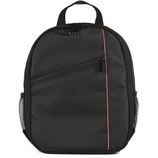 Kameratasche für Fotografen, Kamerarucksack mit Einfachem Design, für Damen und Herren, Kamerataschen-Rucksack, für Outdoor-Aktivitäten (ORANGE)