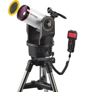 Bresser Messier MCX-102 GoTo Teleskop EQ/AZ mit wahlweise äquatorialer oder azimutaler Montierung inklusive Stativ