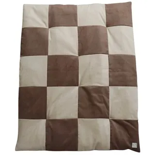Kaiser Krabbeldecke CORD PATCHWORK 80x100 cm, beige